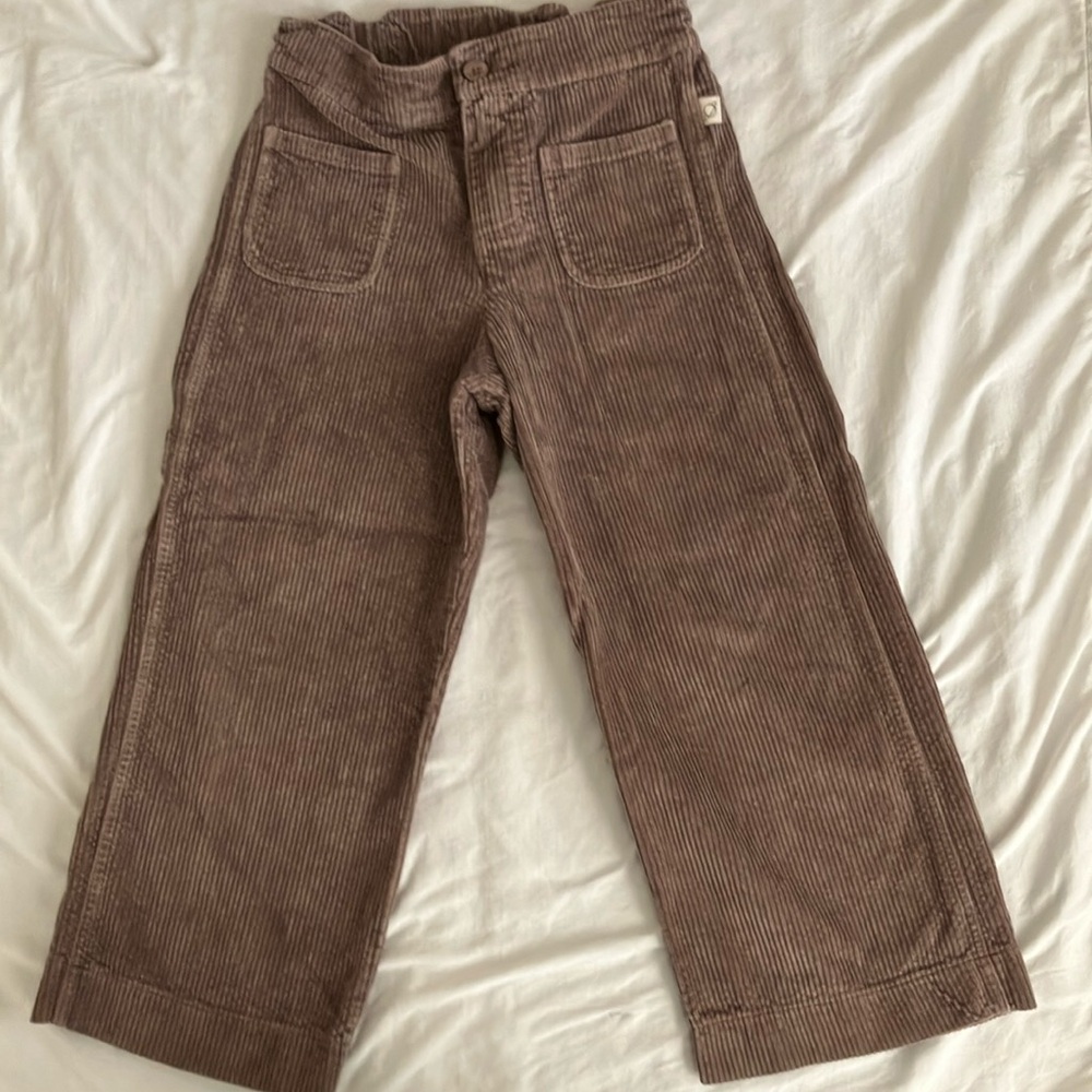 Kids brown corduroy pants by My Little Cozmo